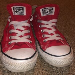 Converse all-star red size 10